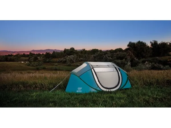 Coleman Galiano 2, Camping, Tunneltelt, 2,6 m², 2,5 kg, Blå, Hvid