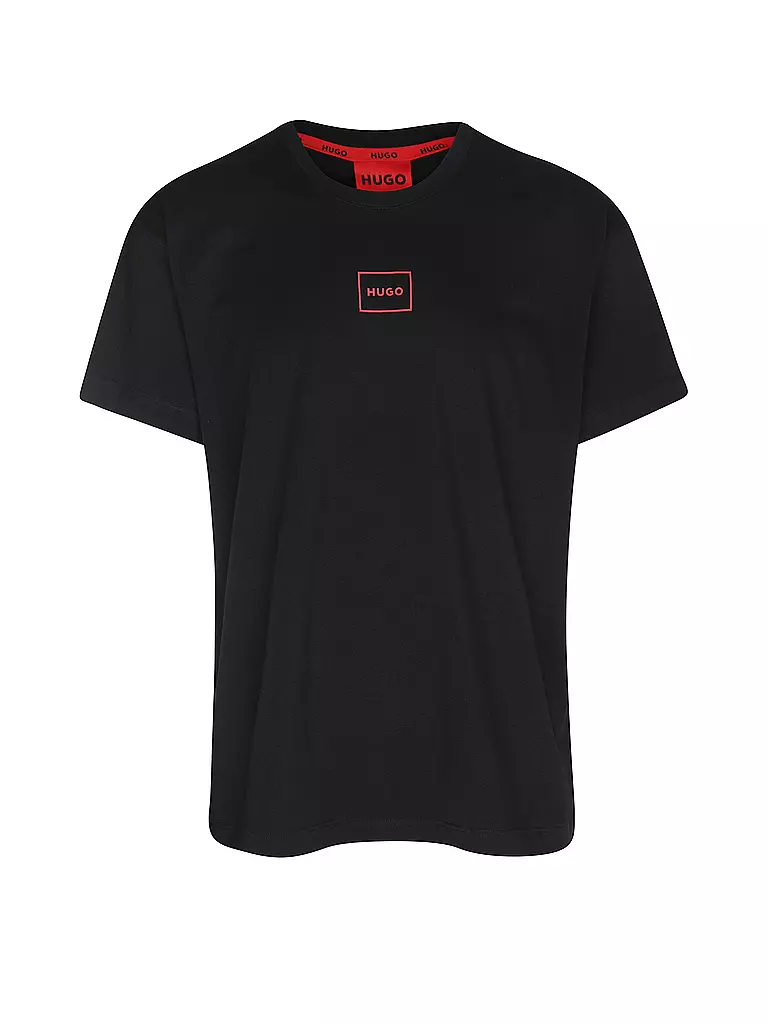 HUGO Loungewear Shirt LAZE schwarz