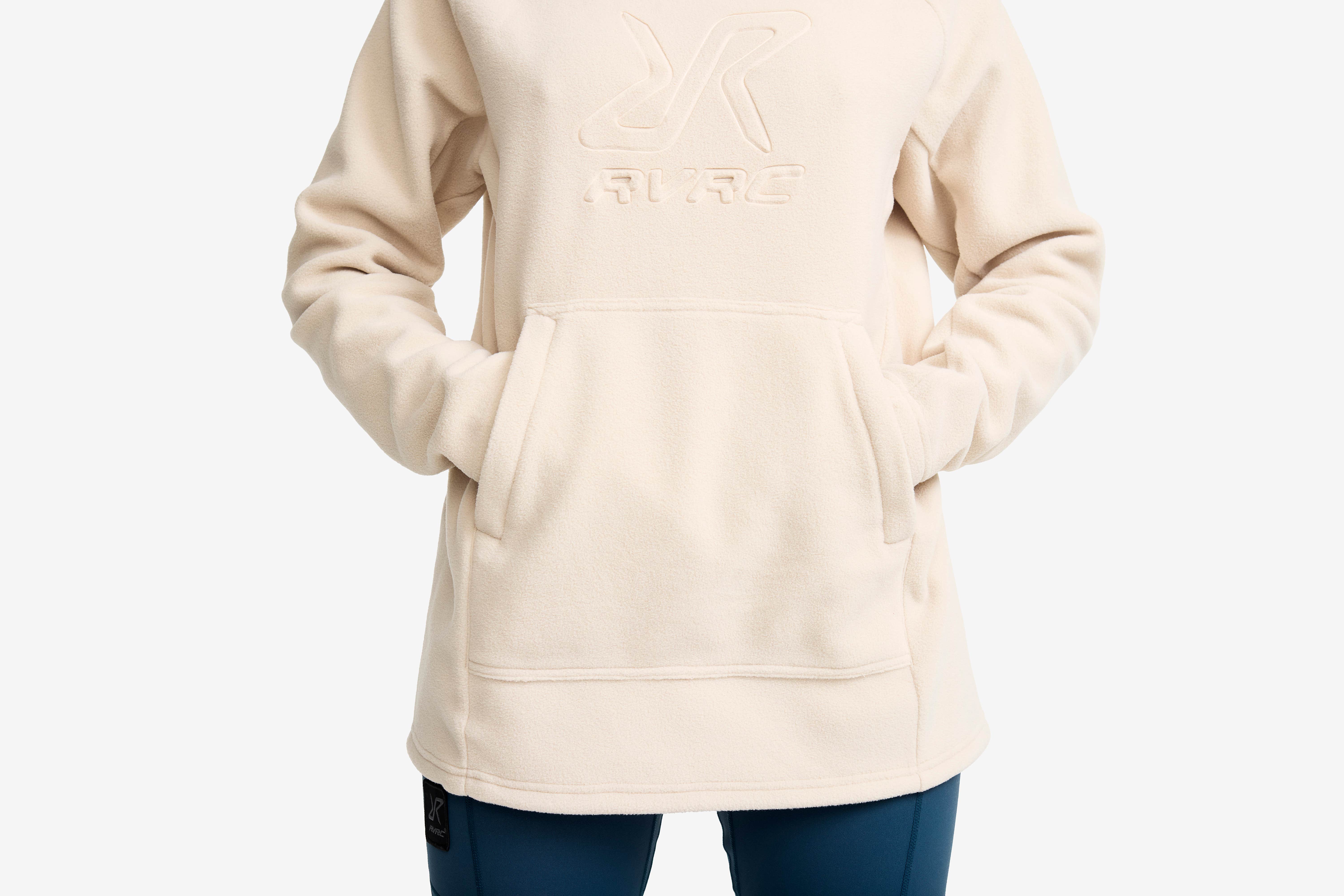Polar Fleece Hoodie  Dame Peyote