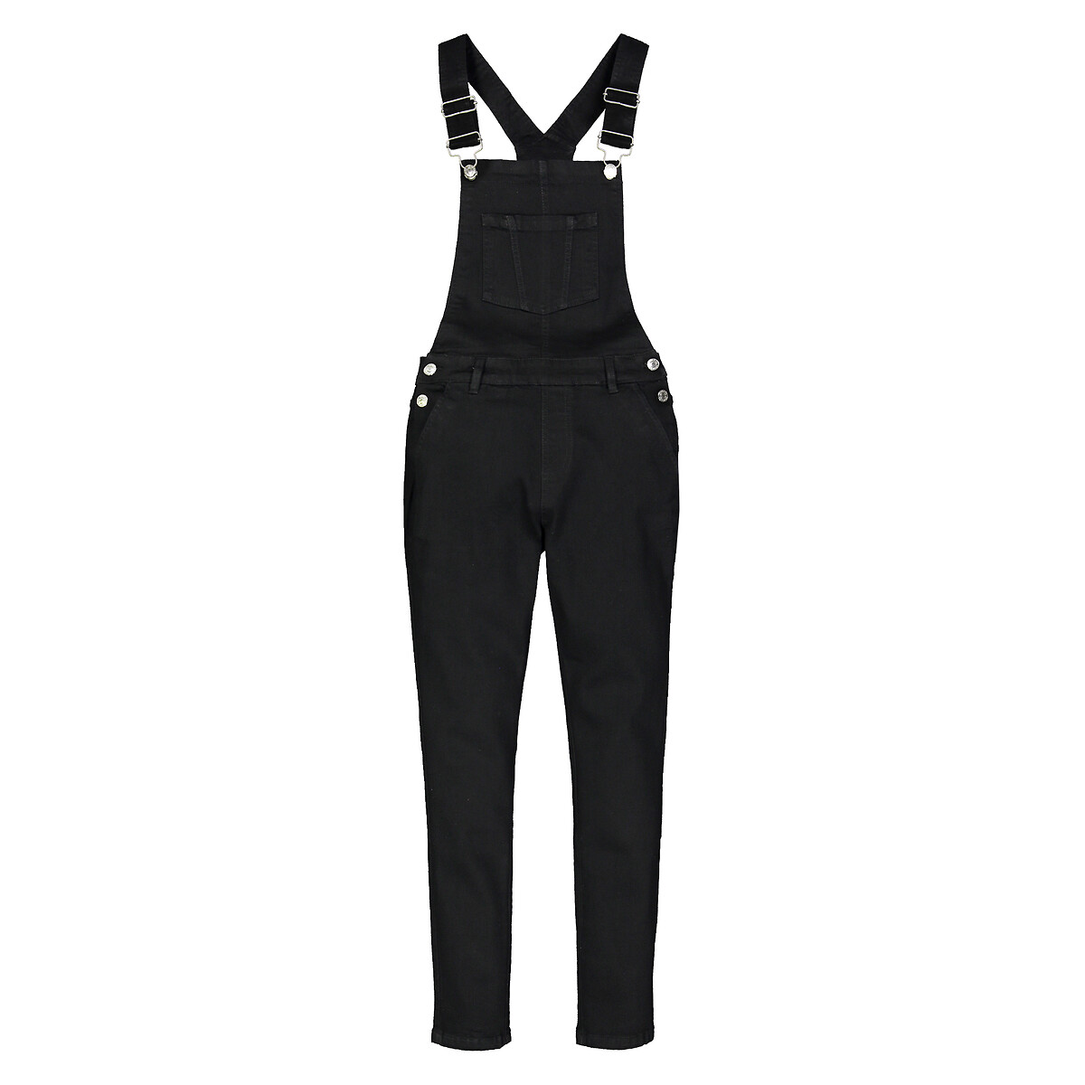 COLEÇÕES LA REDOUTE<br>Salopete slim em ganga