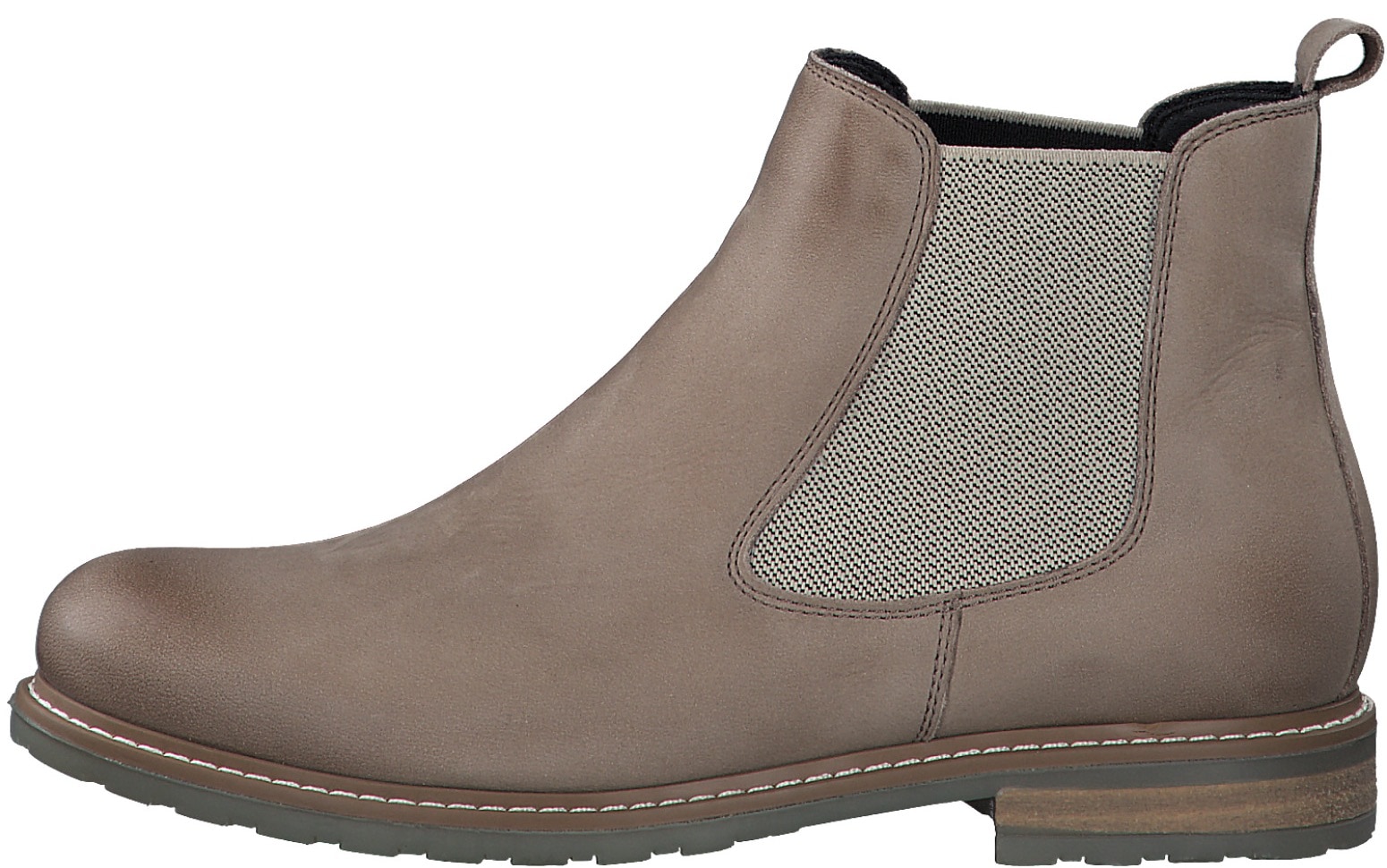 Tamaris Chelseaboots  , Blockabsatz, Stiefelette, Businesschuh, Schlupfboots, Anziehlasche