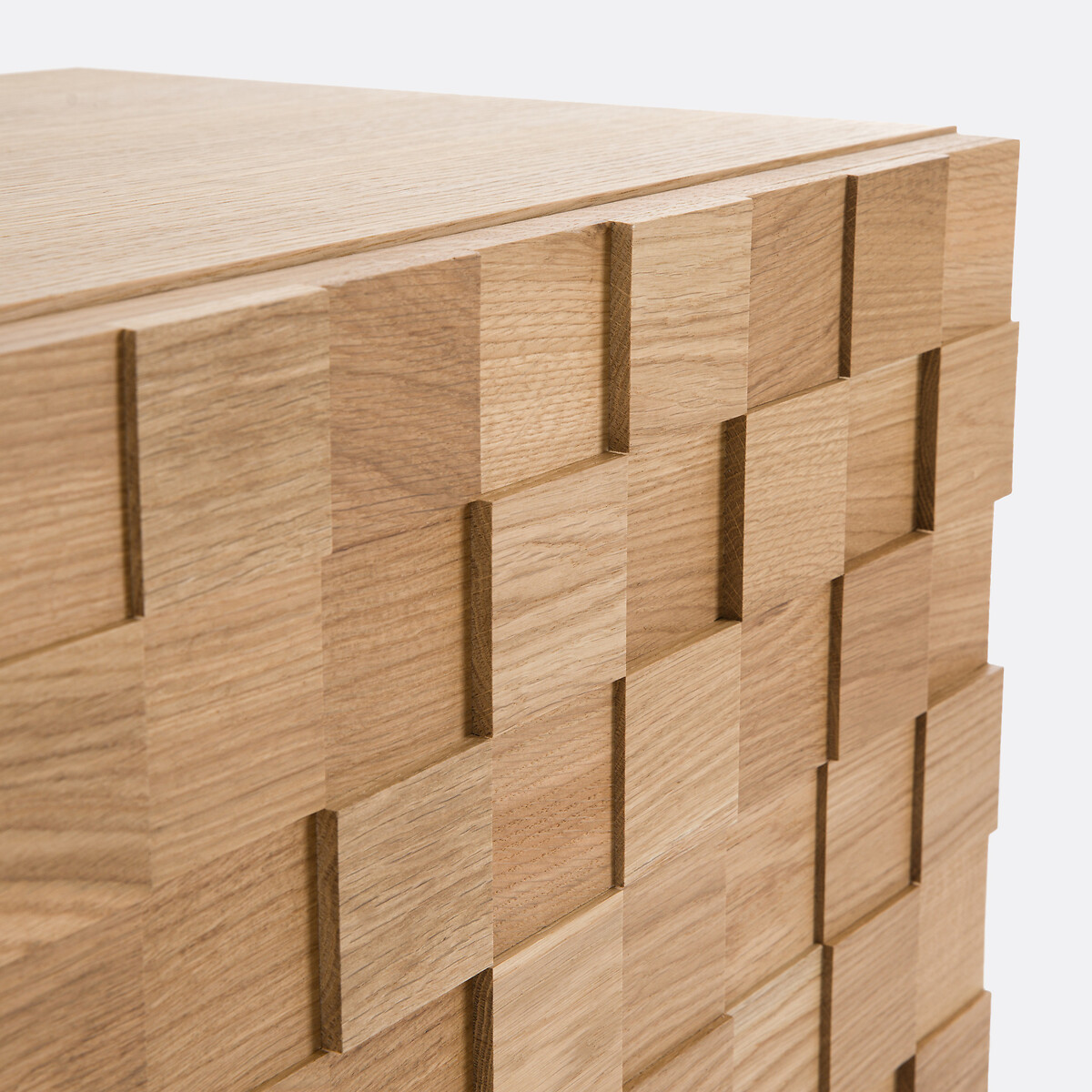 LA REDOUTE INTERIEURS<br>Aparador com 2 portas em carvalho folheado, Madria