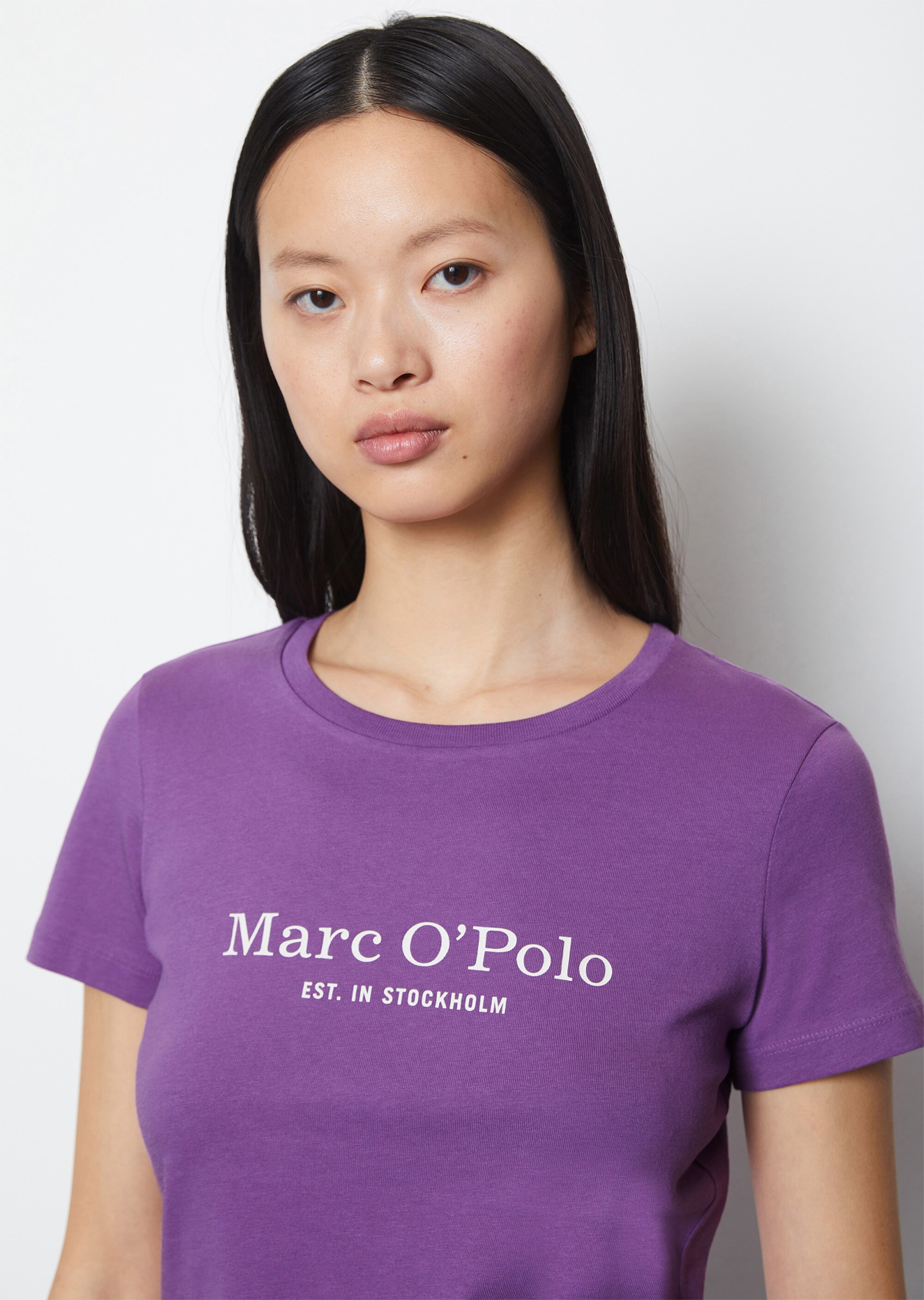 Logo-T-Shirt regularaus Organic Cotton