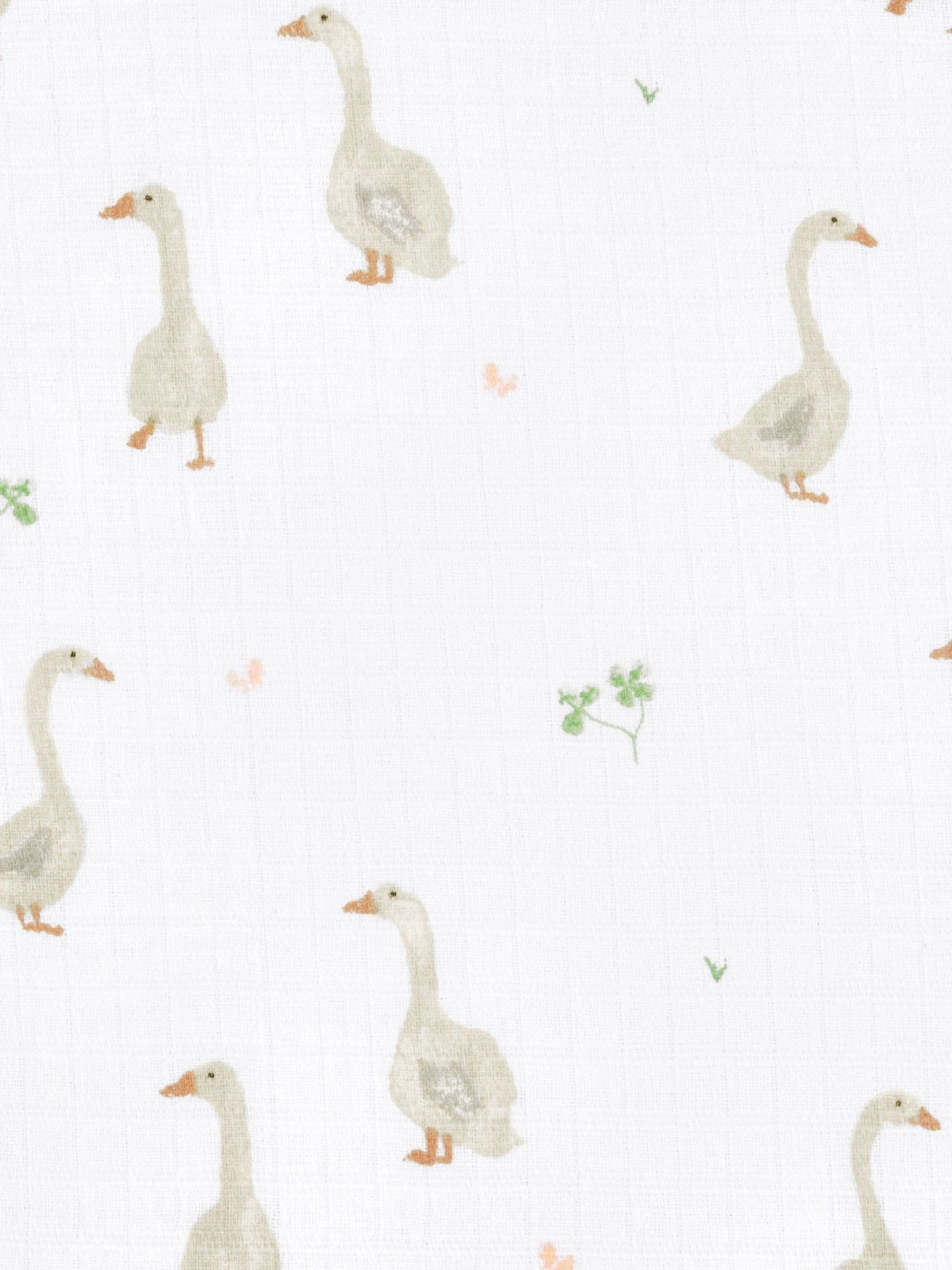 aden + anais Sentials 100% Cotton Blanket Country Floral Muslins 4 Pack