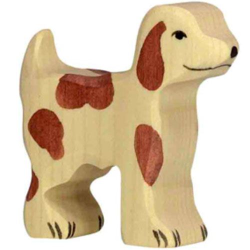 Holztiger boerderijhond 6 cm