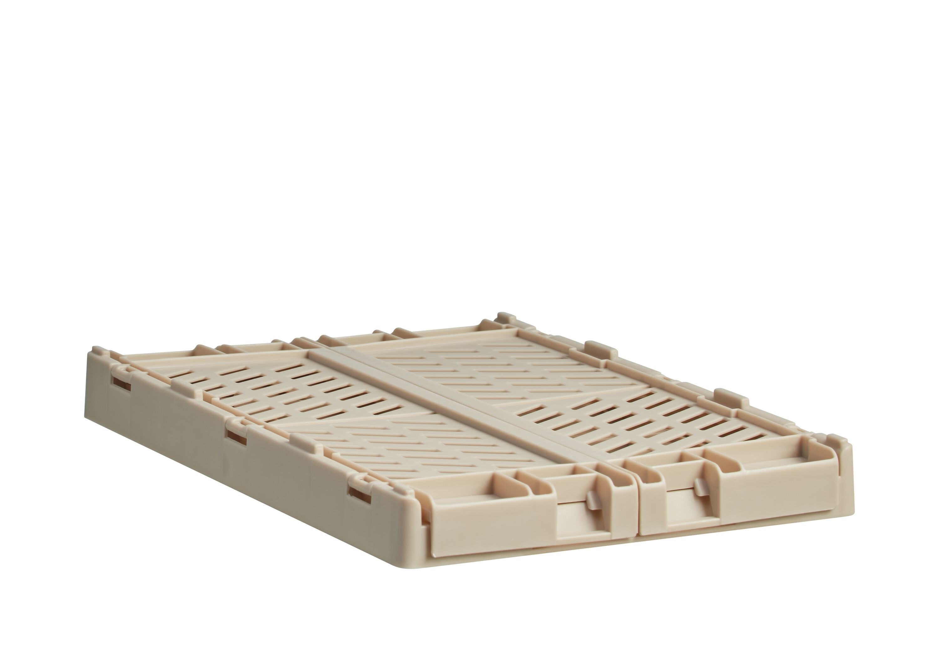 FELIX M Klappbox - Taupe / B: 16.5 cm x T: 25.5 cm x H: 2.7 cm