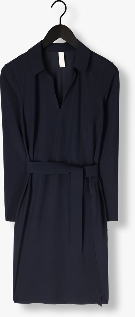 donkerblauwe japan tky midi jurk nenema
