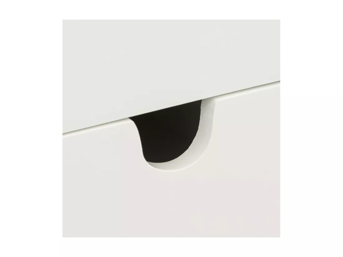 Organiseur Rangement maquillage 1 Tiroir 9 compartiments Blanc et Bambou