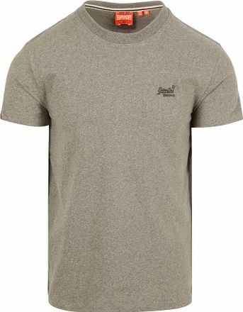 Superdry Classic T-Shirt Melange Olive M1011245A-1BK kopen