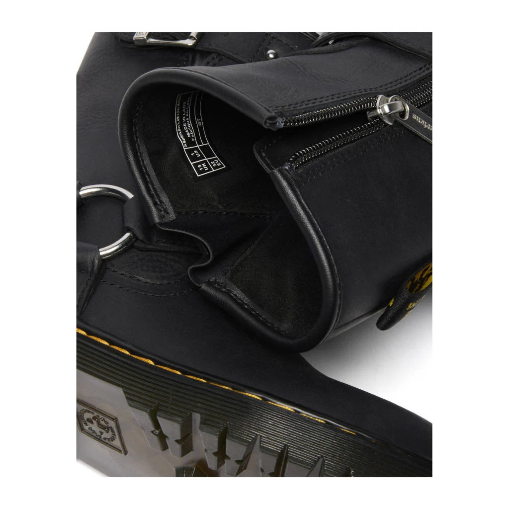 Dr. Martens Genaya Jleren bikerboots zwart