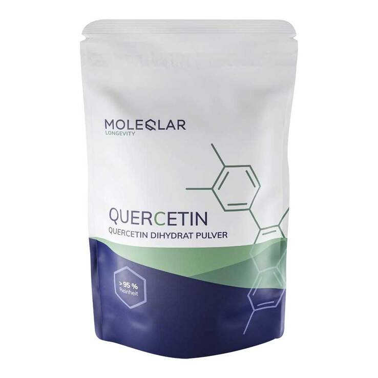 Moleqlar Quercetin Dihydrat Pulver, 60 g
