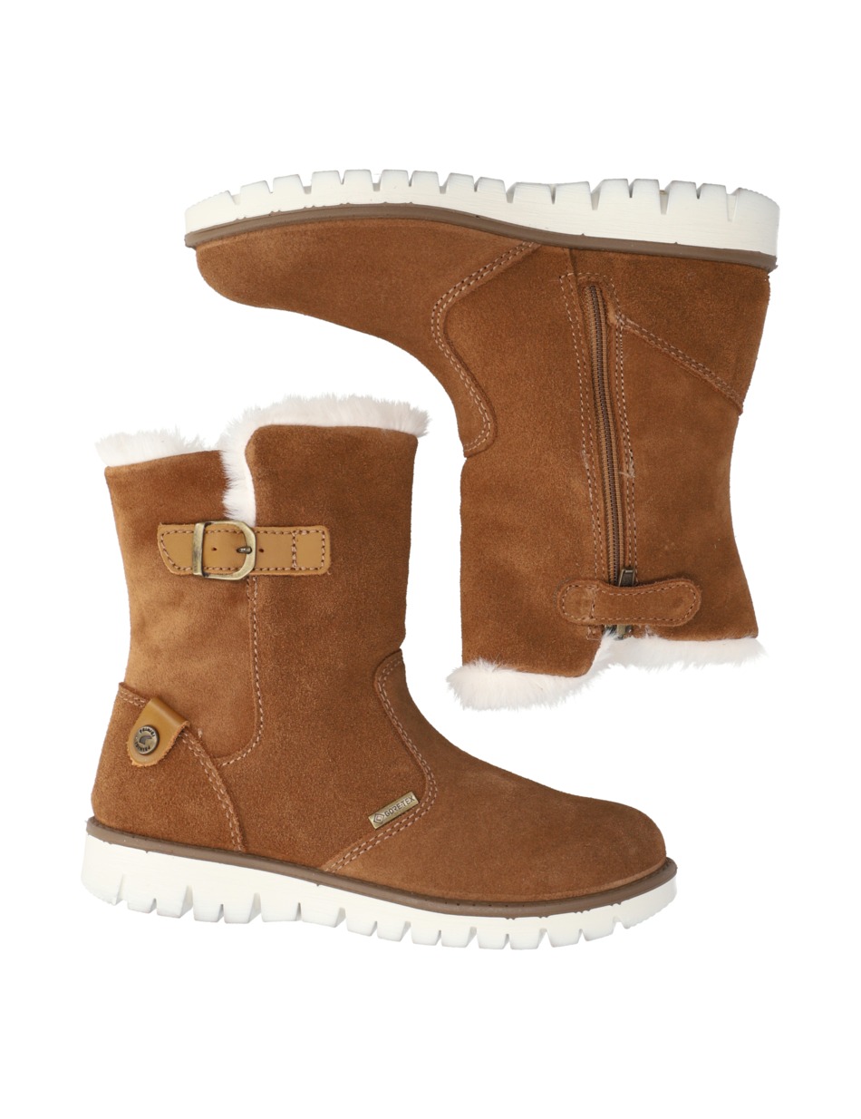 Veloursleder Boot