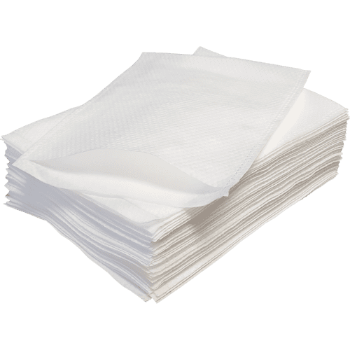 Gant de toilette non-tissé blanc 15 x 21 cm heavy Paredes
