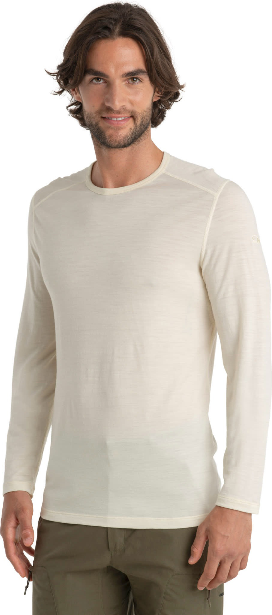 Merino 200 Oasis LS Crewe Herre Undyed