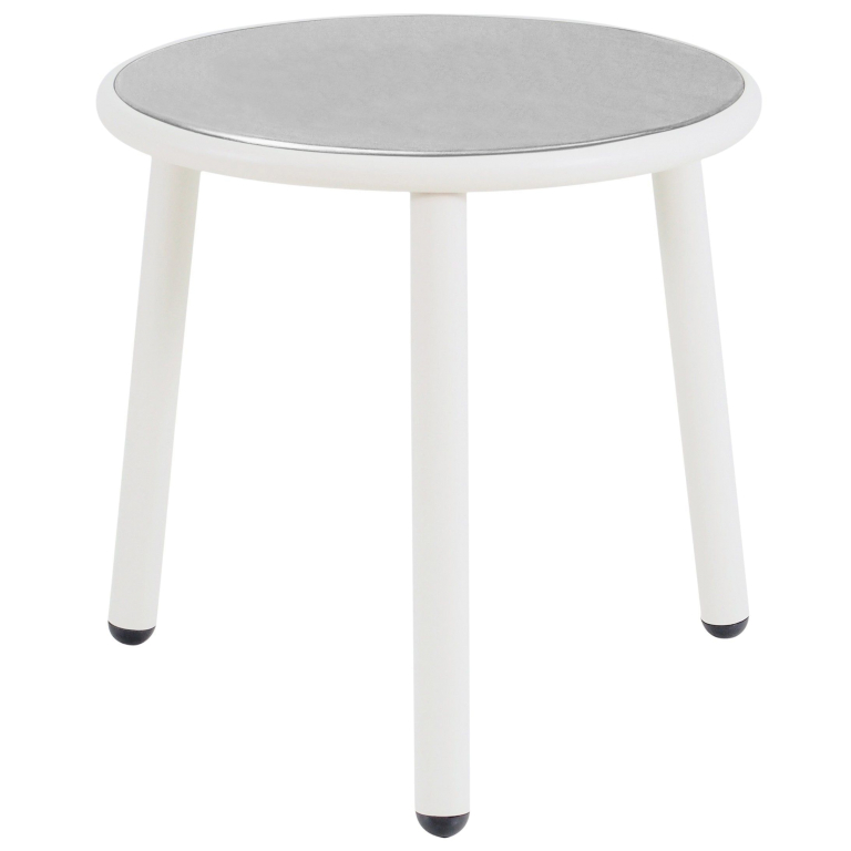 Emu Yard Coffee Table bijzettafel staal matt white  50