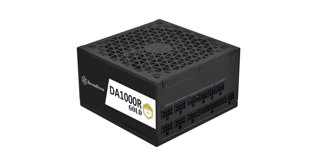 SilverStoneSST-DA1000R-GM modulaire 1000 watt voeding   (Zwart, 6x PCIe)