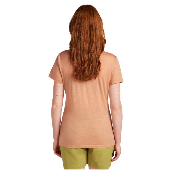 Icebreaker - Women's Merino150 TechLite S/S Single Line Camp - Haut en mérinos