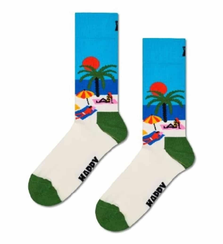 Happy Socks Beach Sock Socken in Mehrfarbig