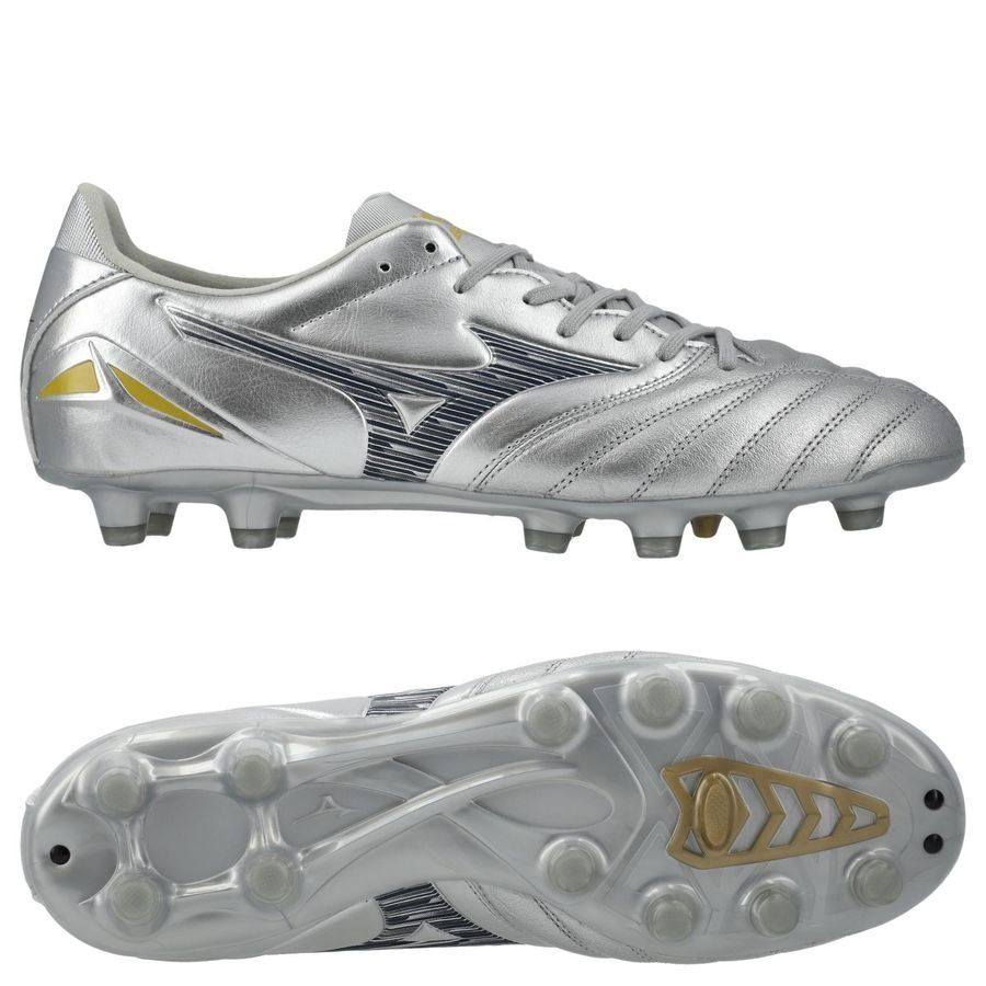 Mizuno Morelia Neo IV Pro FG/AG Platinum Silver - Argent/Cool Gray
