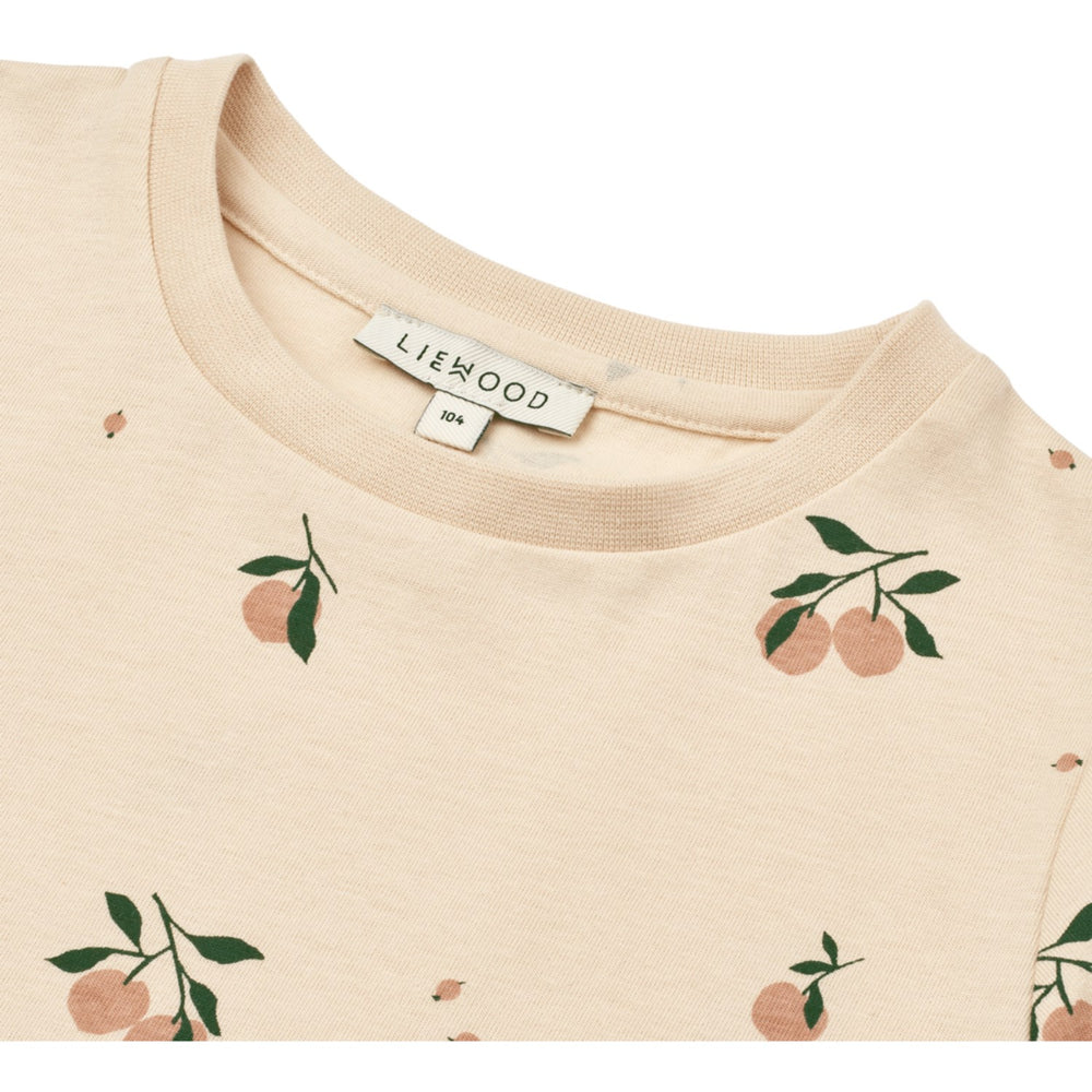 Køb LIEWOOD Peach / Sea Shell Apia Printed Shortsleeve T-Shirt