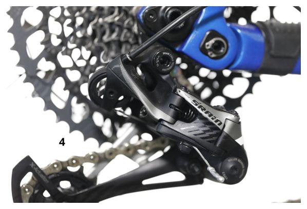 Produit Reconditionné - VTT Tout-Suspendu Lapierre Spicy CF Team Sram X01 Eagle 12V 29' Bleu 2023
