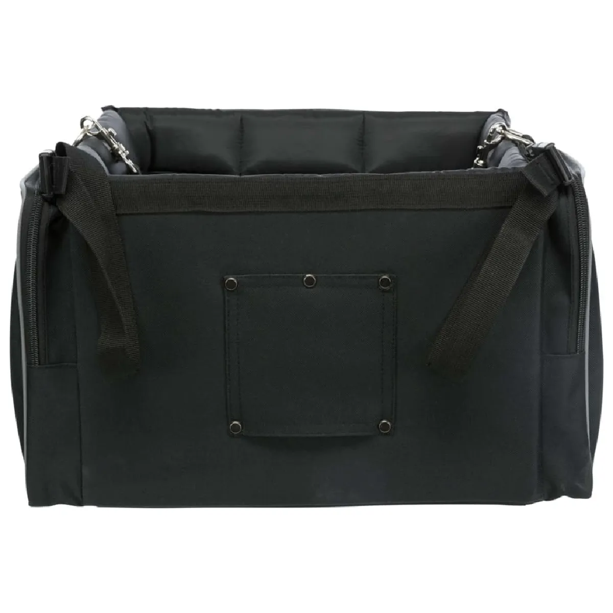TRIXIE Panier vélo animaux Noir et gris