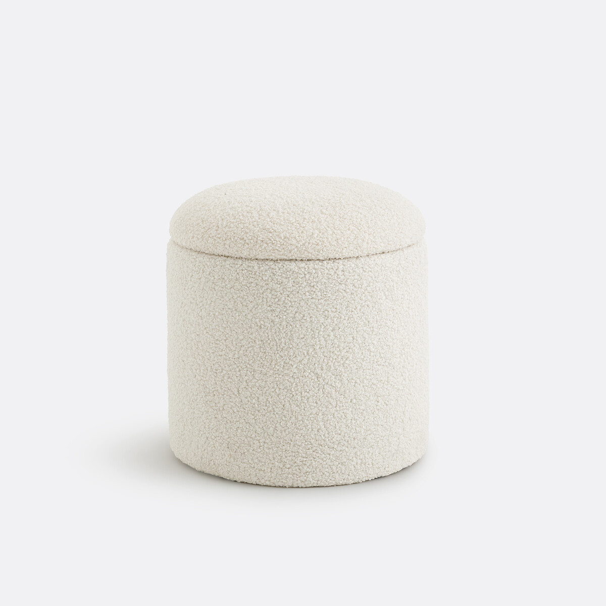 LA REDOUTE INTERIORS<br>Bouclé poef met opbergruimte Timor