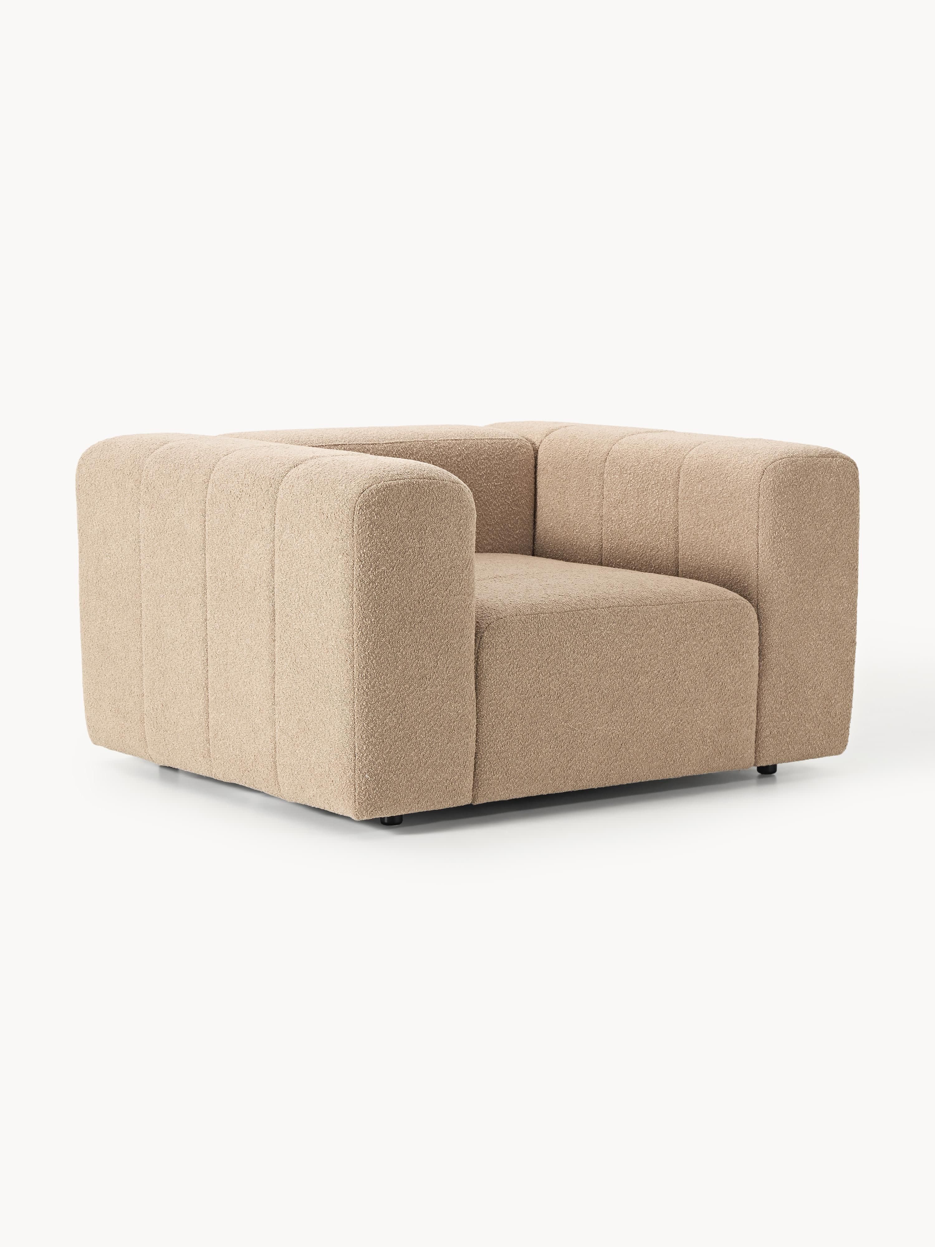 Bouclé loungefauteuil Lena