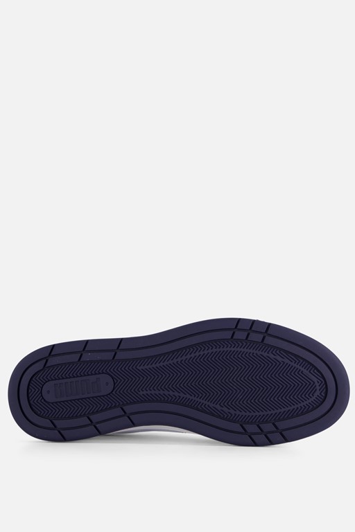 Puma Court Classic Sneakers wit Imitatieleer