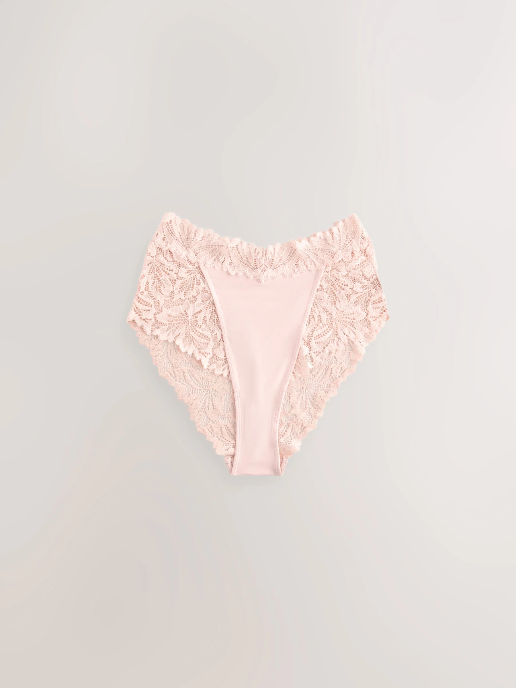 Lichtroze - Ultimate Comfort kanten slip verpakking van 2