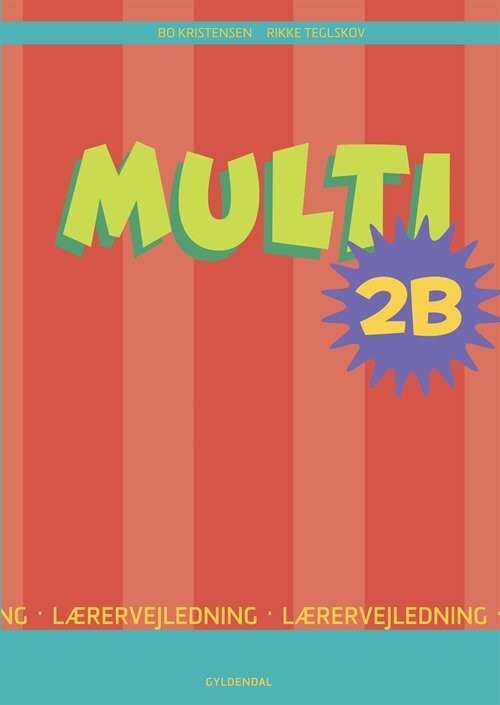 Multi 2B - Rikke Teglskov - Bog