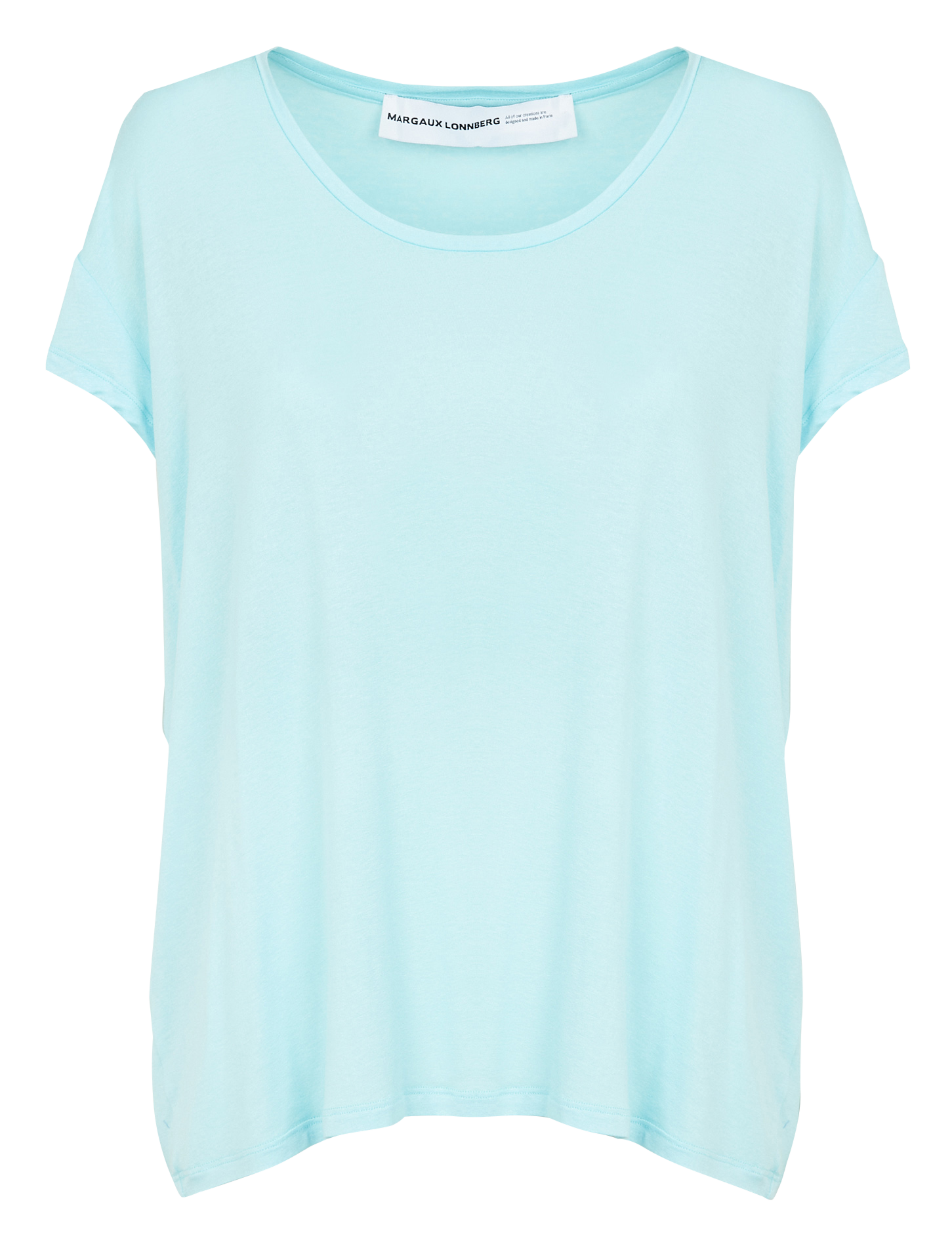 MARLOW - Tee-shirt col rond ample | Bleu