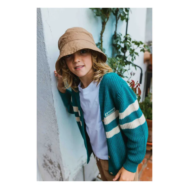 A Monday in Copenhagen Cardigan Dandy | Bleu canard