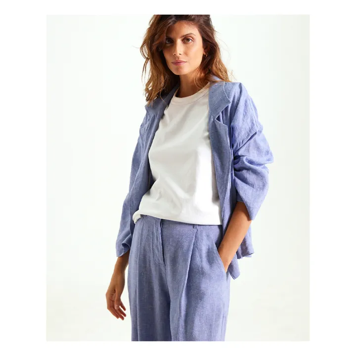 Sacrécoeur Veste Fluide Jasmin Lin | Bleu jean