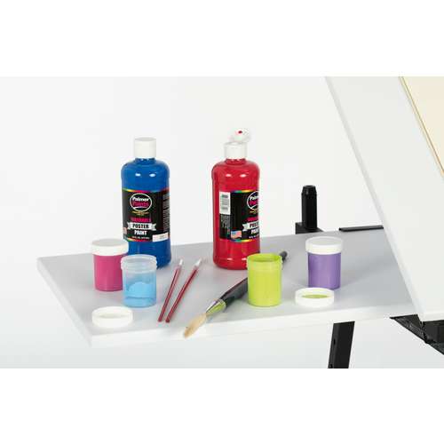 Studio Design Fusion Craft Zeichentisch inkl. Hocker, weiße Arbeitsfläche