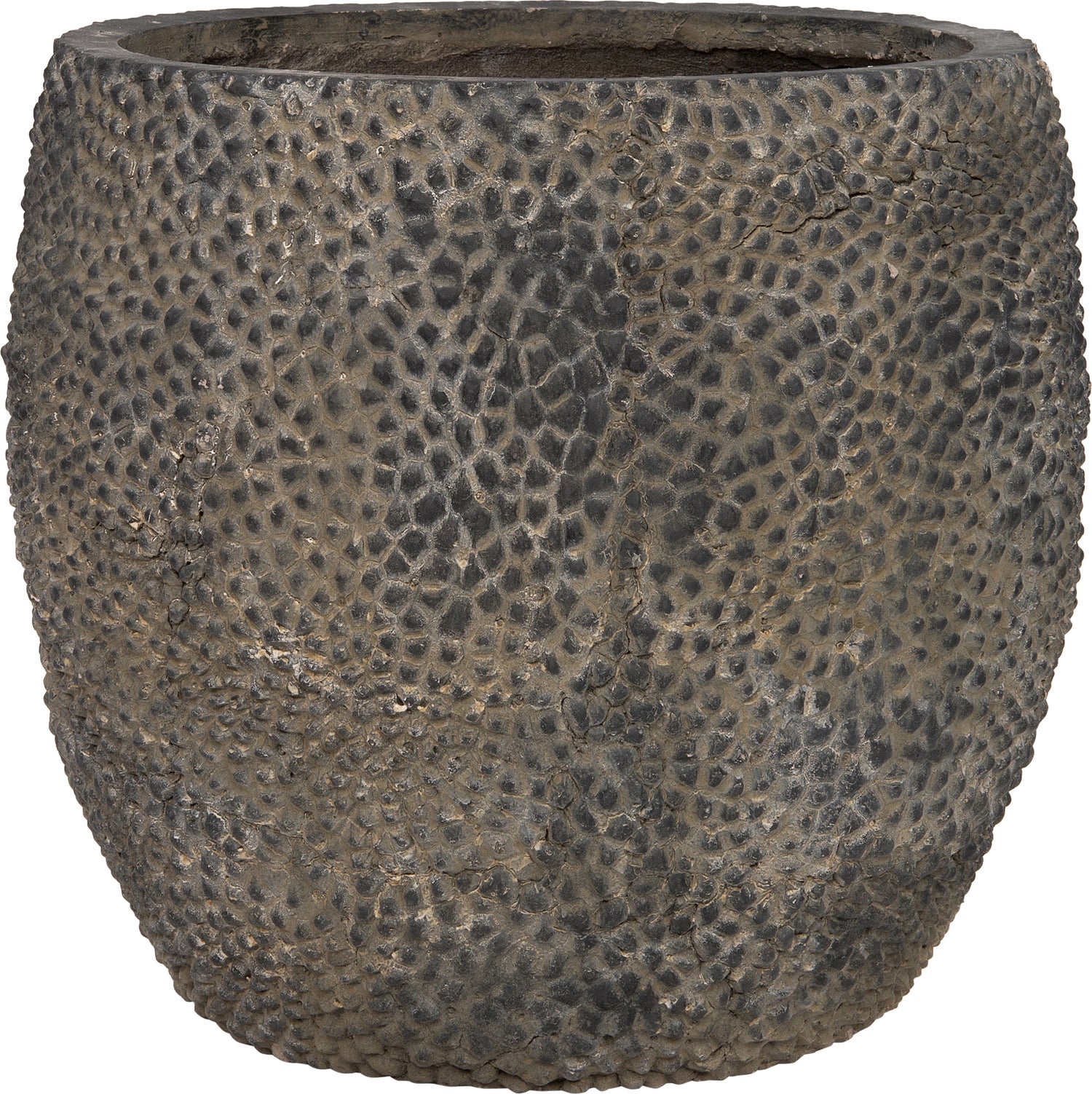 Intratuin bloempot Donny grijs D 26 H 25 cm