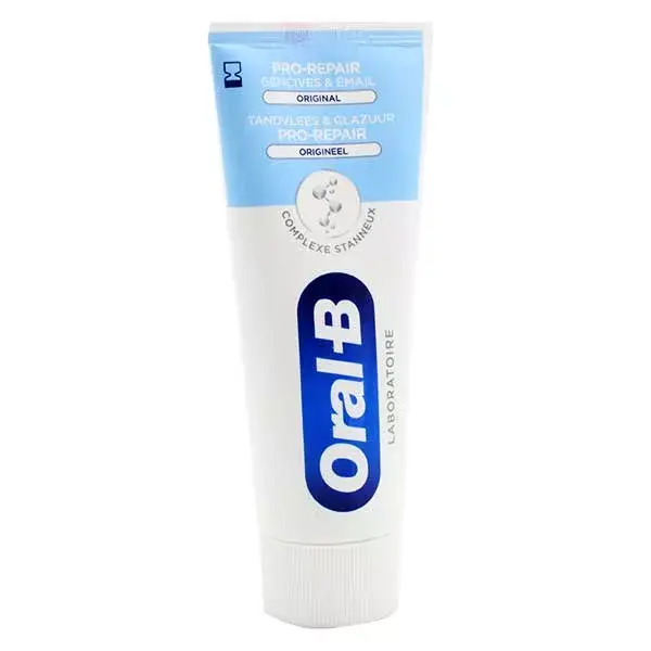 Oral-B Laboratoire Pro-Repair Dentifrice Gencives & Émail Original 75ml