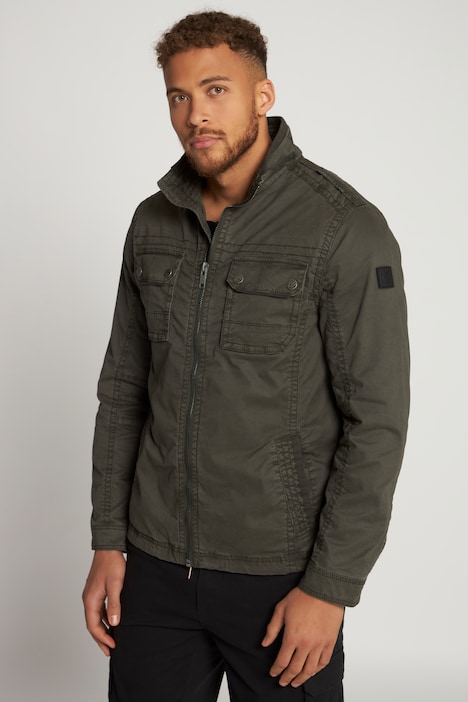 Baumwolljacke, kernige Qualität, vintage Waschung bis 8 XL