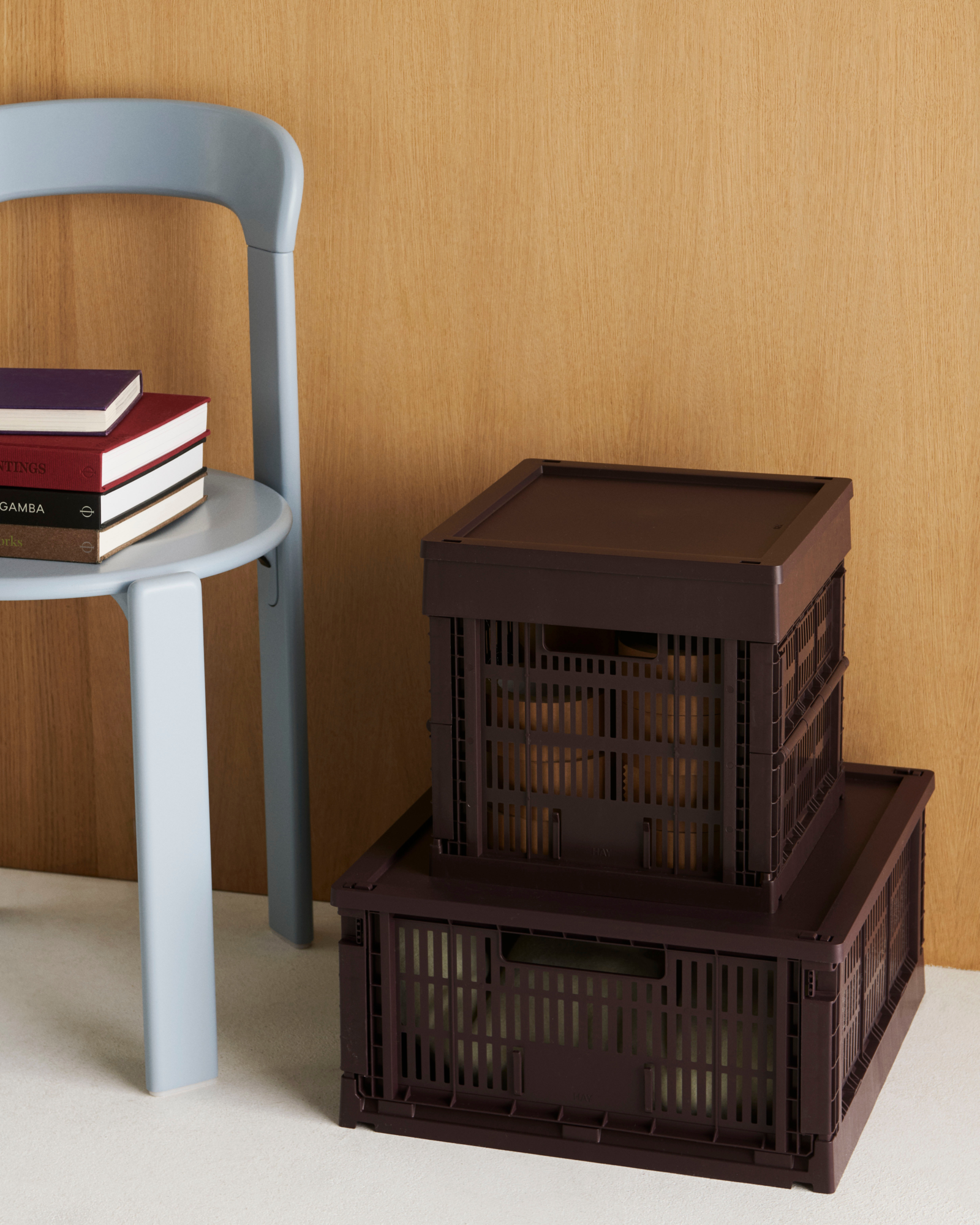 Opbergbox Colour Crate cube bordeaux