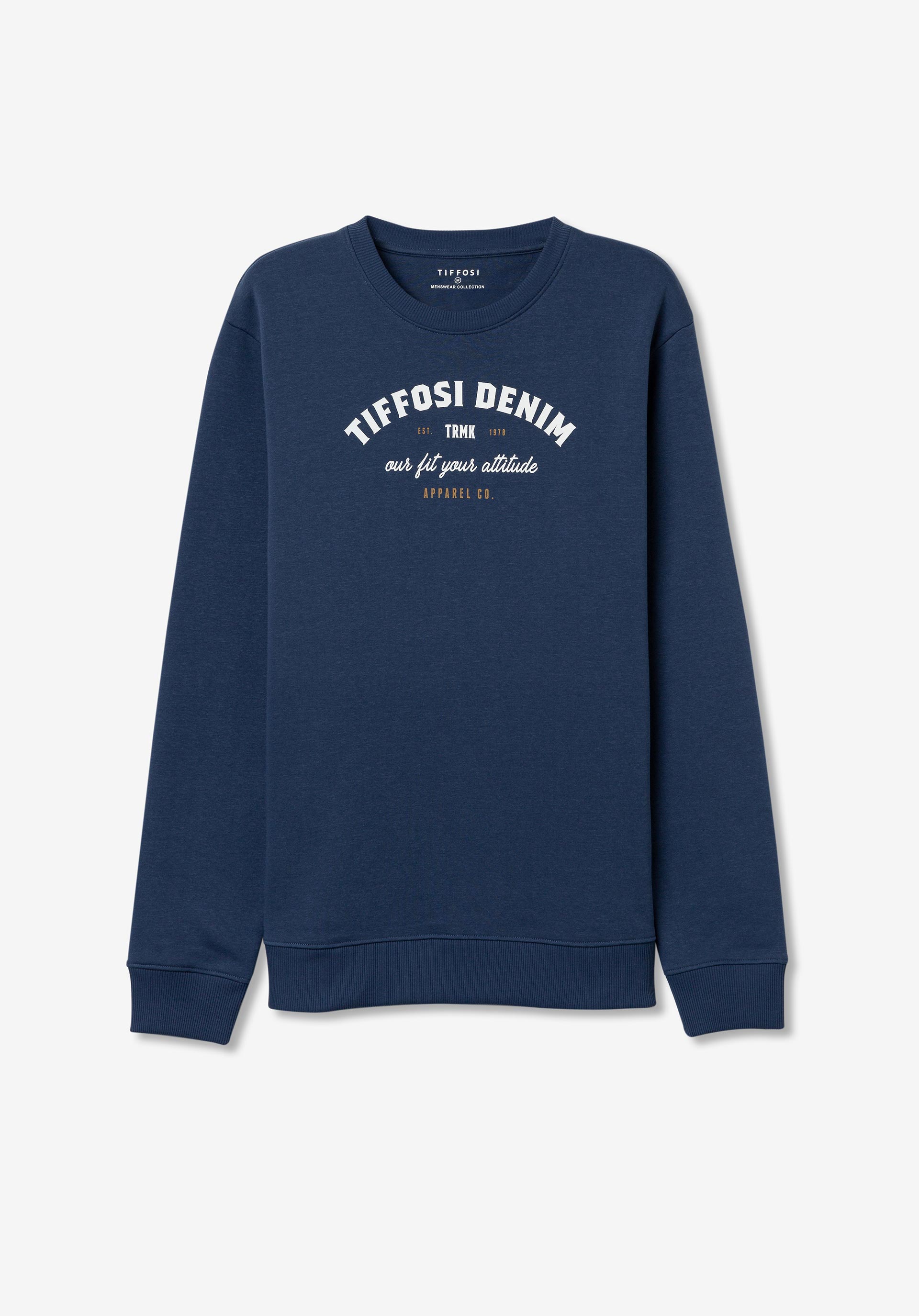 Sweatshirt com Estampado Frontal