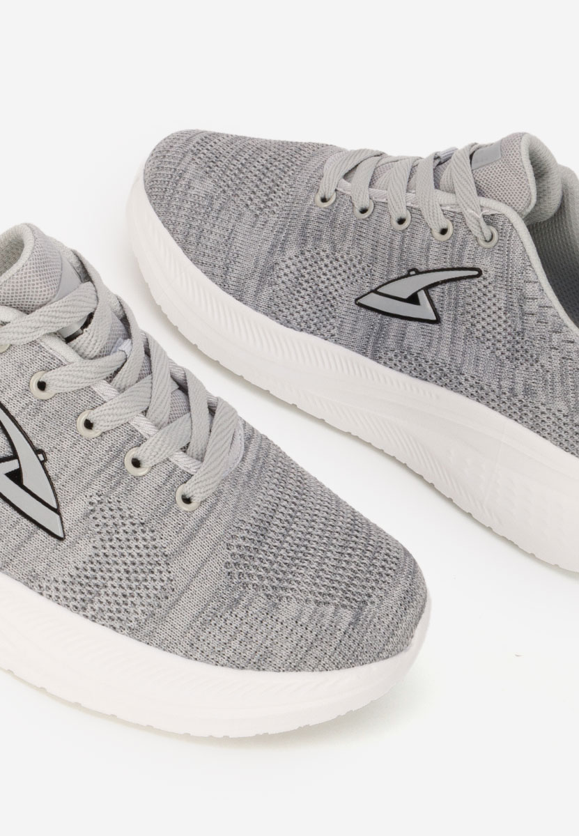 Baskets pour hommes gris Alesandu
