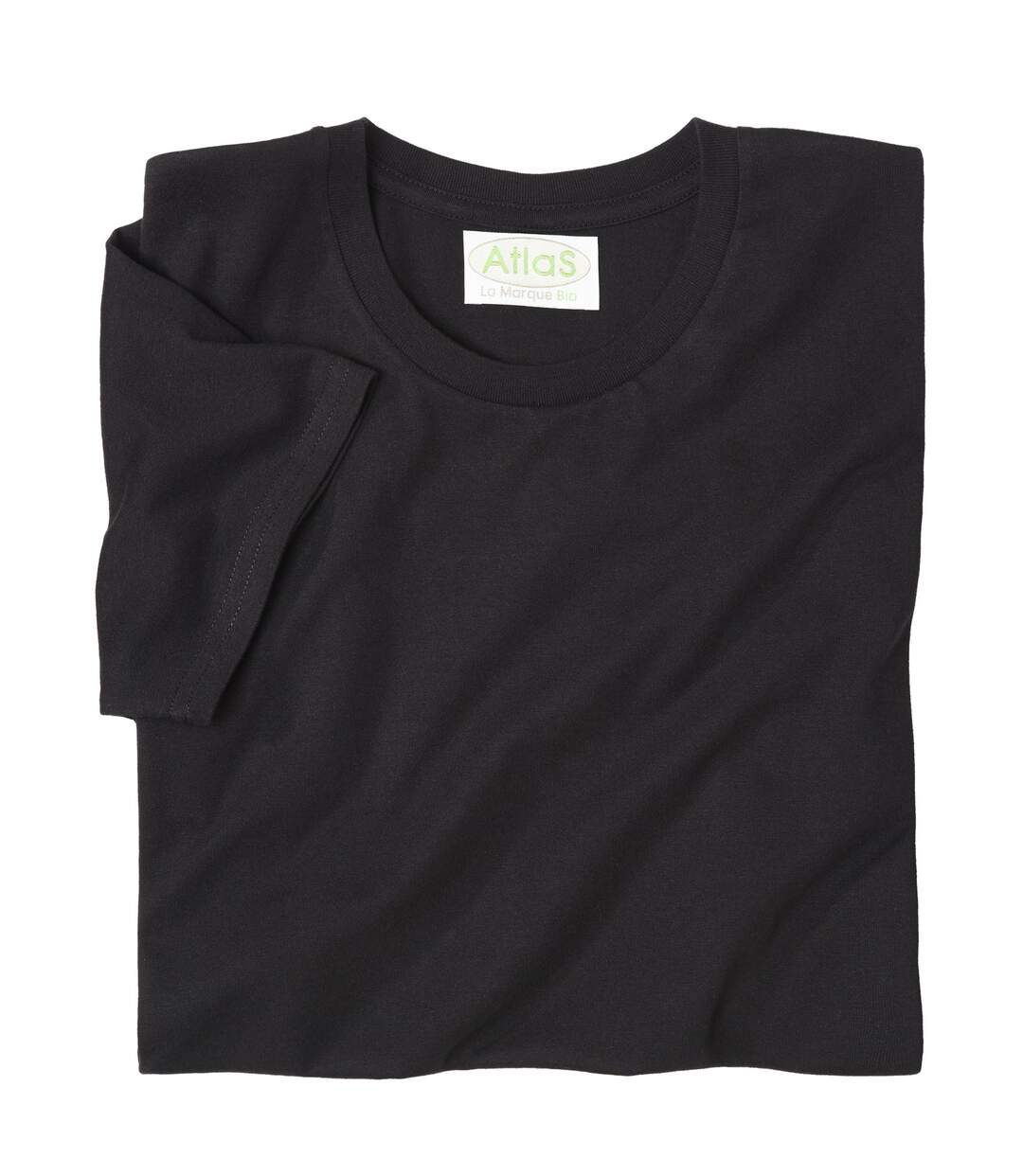 Femme - Tee-Shirt Noir Atlas (bio)
