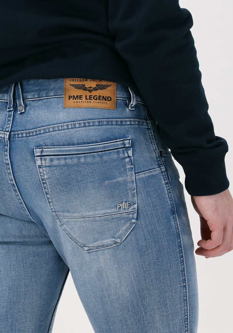 PME LEGEND lichtblauwe pme legend straight leg jeans pme legend nightflight jeans b