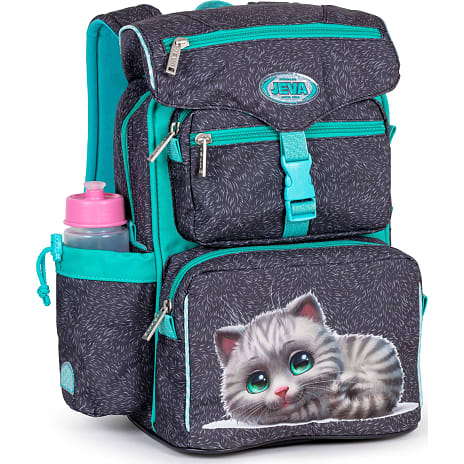 Jeva Furry Friend Beginners skoletaske 16+8 L.