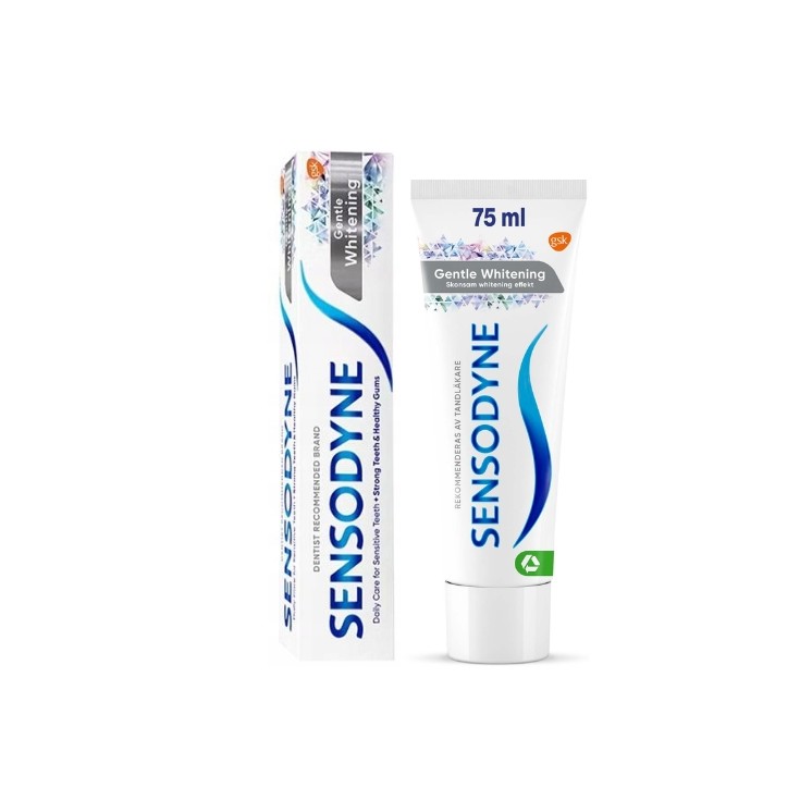 Sensodyne Sanfte Aufhellende Zahnpasta 75 ml