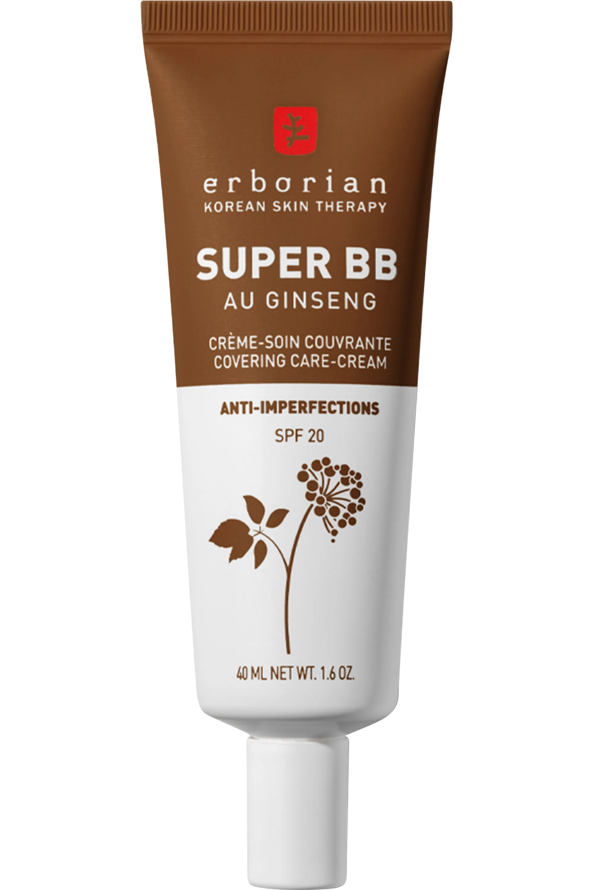 Erborian Super BB Crème couvrante anti-imperfections SPF20-40 ml