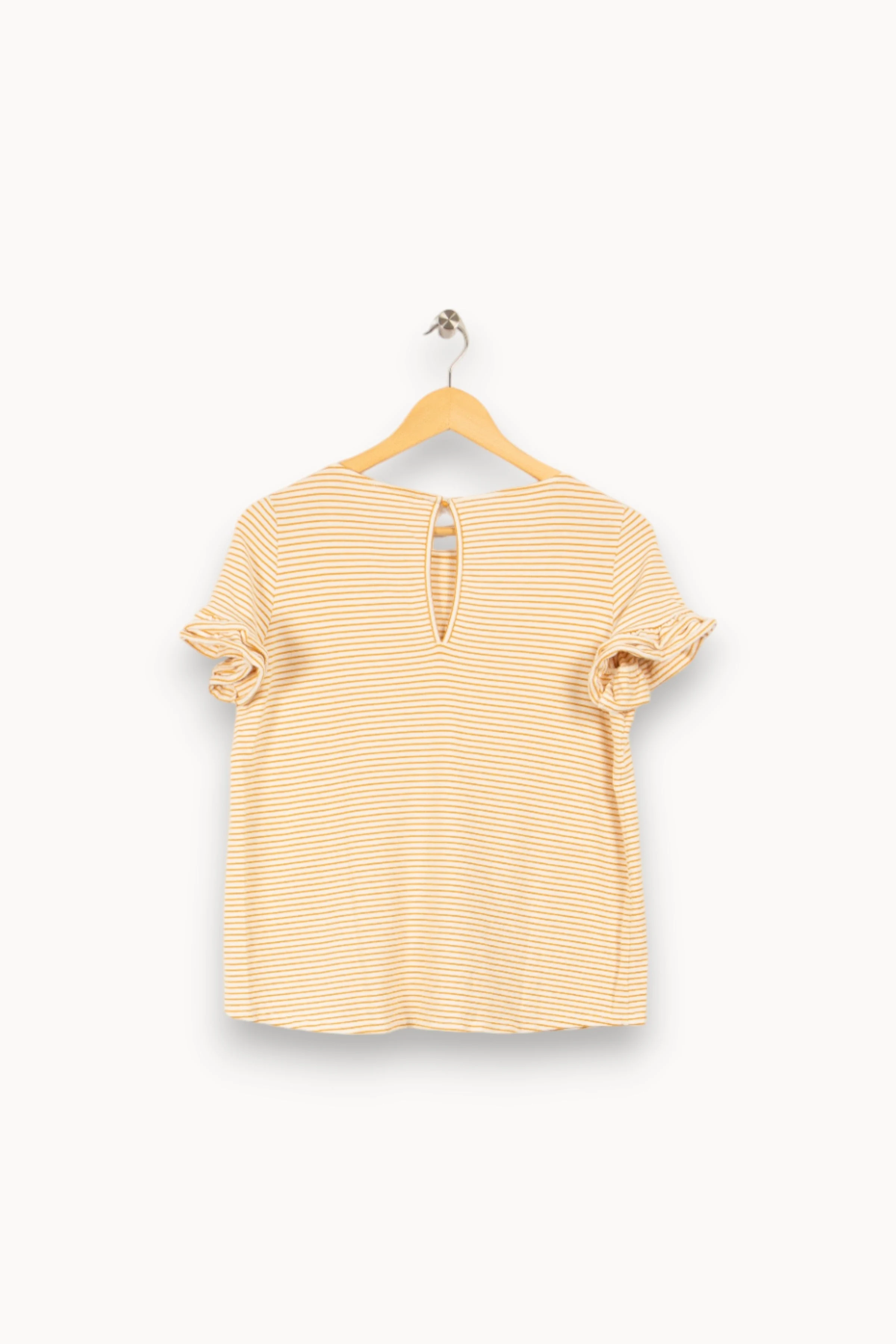 Tshirt rayé jaune | Multicolore