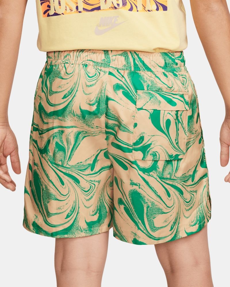Short Nike Sportswear Vert & Jaune pour homme