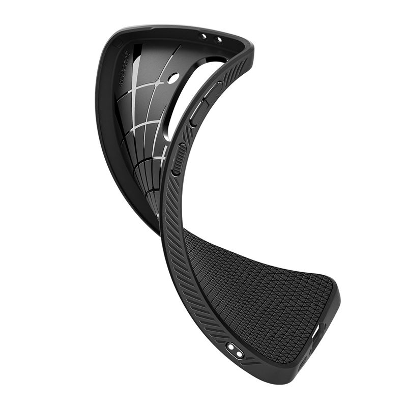 Samsung Galaxy A56 Liquid Air Case Gummi Hülle (ACS09291) - Schwarz (Matt)