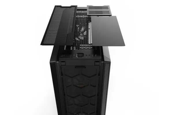 be quiet! Silent Base 802 - Tower - udvidet ATX - ingen strømforsyning (ATX / PS/2) - sort - USB/Lyd
